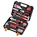 41-Piece Tool Set General Household Home Repair Hand Tools Kit with Plastic Toolbox Storage Case