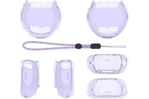 Floweringbeter For Tamagotchi Paradise Protective PC Case With Compact Size And Full Access To Device Functions(purple)