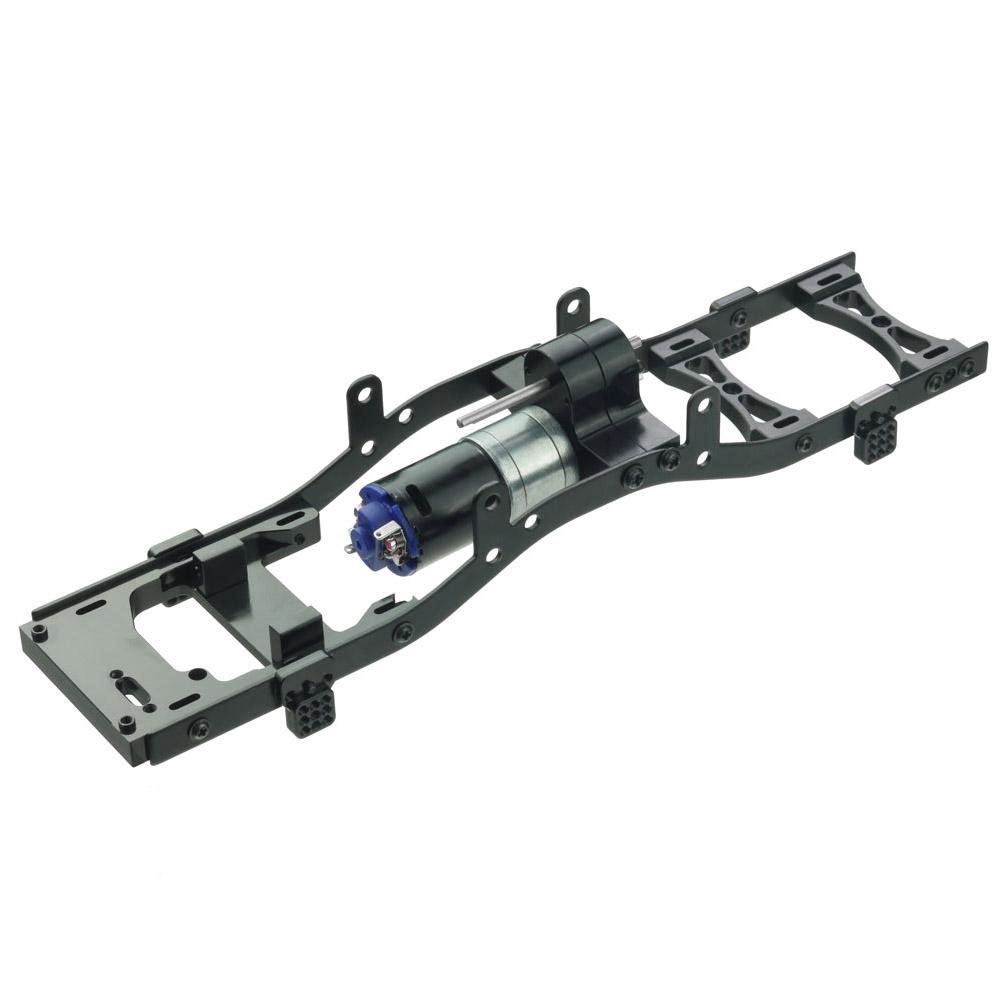 Stylishbuy for WPL C14 C24 MN99s Car Truck RC Body Chassis Frame Kit Metal Car Wheelbase Parts Fits