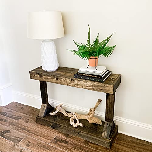 del Hutson Designs DHD5017dw Barb Rustic Farmhouse Solid Wood Living