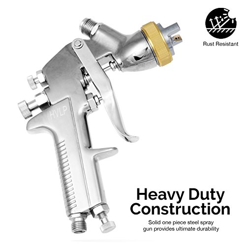 Neiko 31215A HVLP Gravity Feed Air Spray Gun | 1.7mm Nozzle Size | 600cc Aluminum Cup
