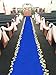 Royal Blue Aisle Runners Wedding Accessories Aisle Runner Carpet Rugs for Step and Repeat Display, Ceremony Parties and Events Indoor or Outdoor Decoration 36 Inch Wide x50 feet Long