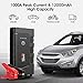 SUAOKI Car Jump Starter-1000A Peak 12000mAh, 12V Auto Battery Booster(up to 7.0L Gas and 5.5L Diesel Engine), Portable Power Pack with Type-C and USB 3.0 Quick Charge, Smart Battery Clamps