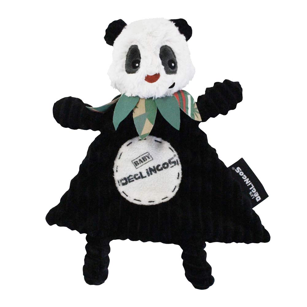 Les Déglingos Baby Rototos The Panda Soft Toy, White