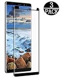 [3-Pack] Samsung Galaxy Note 8, Muanbol [Bubble Free ][Easy Installation] 3D PET HD Screen Protector Film for Samsung Galaxy Note 8 - Black