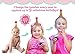 Whoooâ€s Having a Birthday Gift Set for Girls- Book, Owl, and Keepsake Hat with Changeable Stickers for Years 1-9. Perfect First Birthday and Toddler Years 1 2 3 4 5