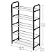 ArtMoon Labrador Shoe Rack 5 Tier Steel/Plastic 16,5