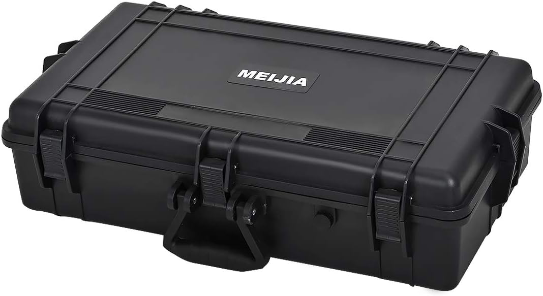 MEIJIA Portable All Weather Waterproof Protective Case,Hard Compact Camera Case with Customized Foam - Image 4