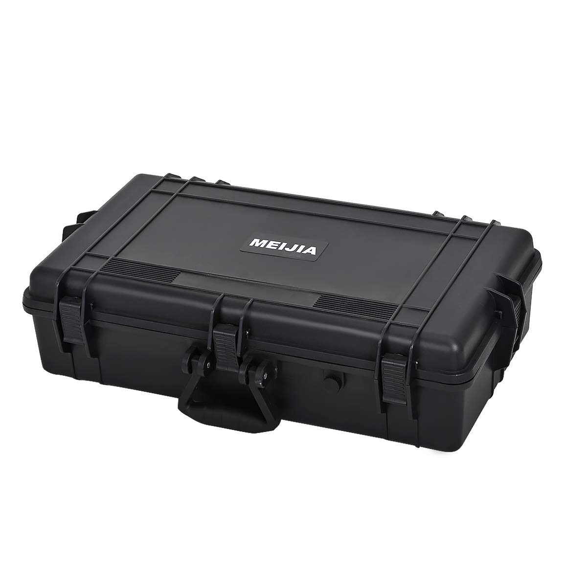 MEIJIA Portable All Weather Waterproof Protective Case,Hard Compact Camera Case with Customized Foam, fit use of Drones,Camera,Equipments,Pistols,Elegant Black, (28.84"x16.92"X7.08")
