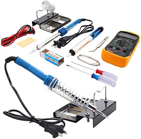 Soldering Iron Tips Soldering Iron Kit w/ Multimeter 10in1 110V 60W soldering iron coil soldering iron digital