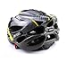 Generic Cycling Bicycle Adult Bike Safe Helmet Carbon Hat With Visor 19 Holes Yellow