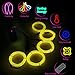 ZITRADES EL Wire Yellow Neon Lights Kit with 4 Modes Portable Battery Operated for DIY Party Decoration, 5 by 1-Meter