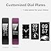 Fitness Tracker, Waterproof Activity Tracker with Heart Rate Monitor Bluetooth Smart Watch Wireless Smart Bracelet Sleep Monitor Pedometer Wristband for Android and iOS Smartphone (Purple)