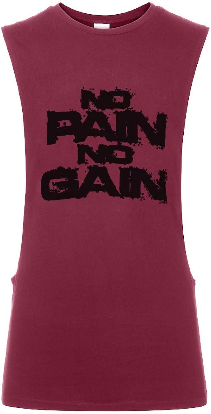 Berimaterry Camiseta con Capucha de Tirantes Deportes para Hombre ...