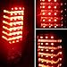 For Smoked 2006-2010 Hummer H3 LED Tail Lights Brake Lamp New Tail Lights Pair Left+Right/2007 2008