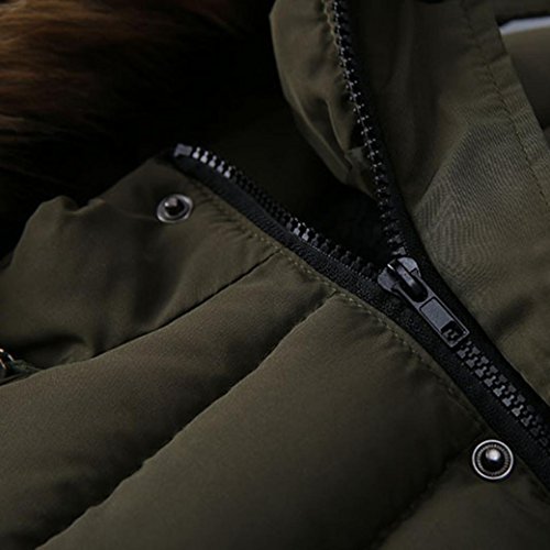 Sunbona Toddler Baby Boys Autumn Winter Down Jacket Coat Warm Padded Thick Outerwear Clothes (5T(3~4years), Green)