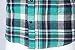 NUTEXROL Men's Casual Flannel Plaid Shirt Sleeveless Cotton Plus Size Vest Green and White L