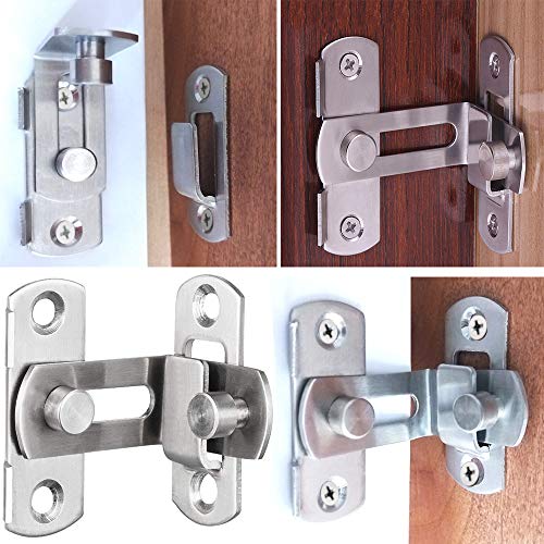 Right Angle Padlock Buckle Buckle Buckle Buckle 304 Stainless Steel Brushed Nickel