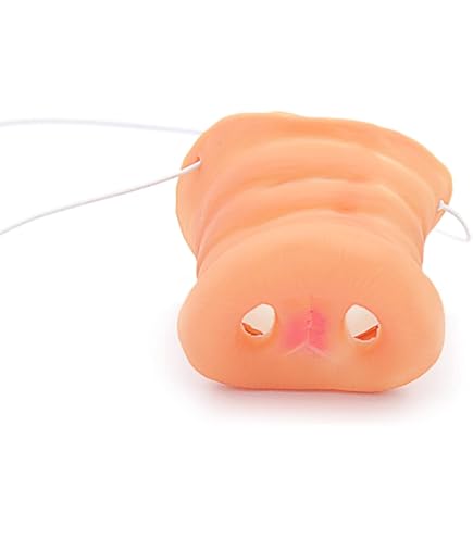 Amazon.com: Zitokin Pig Nose Hog Snout Latex Free Piggy Role Play Halloween  Costume for Women Man : Toys & Games