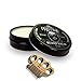 Brass Knuckles Beard Balm Kit: Pristine Beard Balm (1 ounce) & Mini Knuckles Wood Balm Scoop Mustache Comb