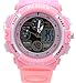 Waterproof Sport Digital Watch Dual Time Display With Alarm Clcok Stopwatch Calendar Watches For Girls Boys Watches Pink