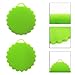 Innerneed Food-grade Antibacterial Silicone Non Stick Dishwashing Dish Brush Sponge Towel Scrubber Kitchen Wash Pot Pan Dish Bowl/Wash Fruit Vegetable (2pcs)