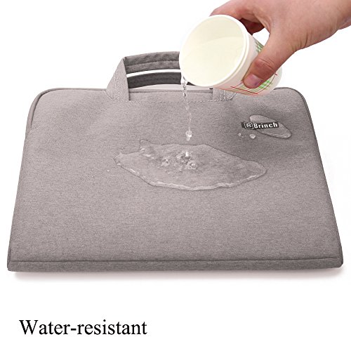 image for Brinch Fabric Portable Anti-Tear 15 - 15.6 Inch Laptop Sleeve Case for