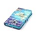 G530 Case, Galaxy Grand Prime Case, Firefish Stand Flip Folio Wallet Cover Shock Resistance Shell with Magnetic Closure for Samsung Galaxy Grand Prime G530 G530H G5308-Butterfly