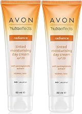 Avon SK!N Radiance Tinted Facial Day Moisturiser SPF20 Normal Skin 2x50ml view 3