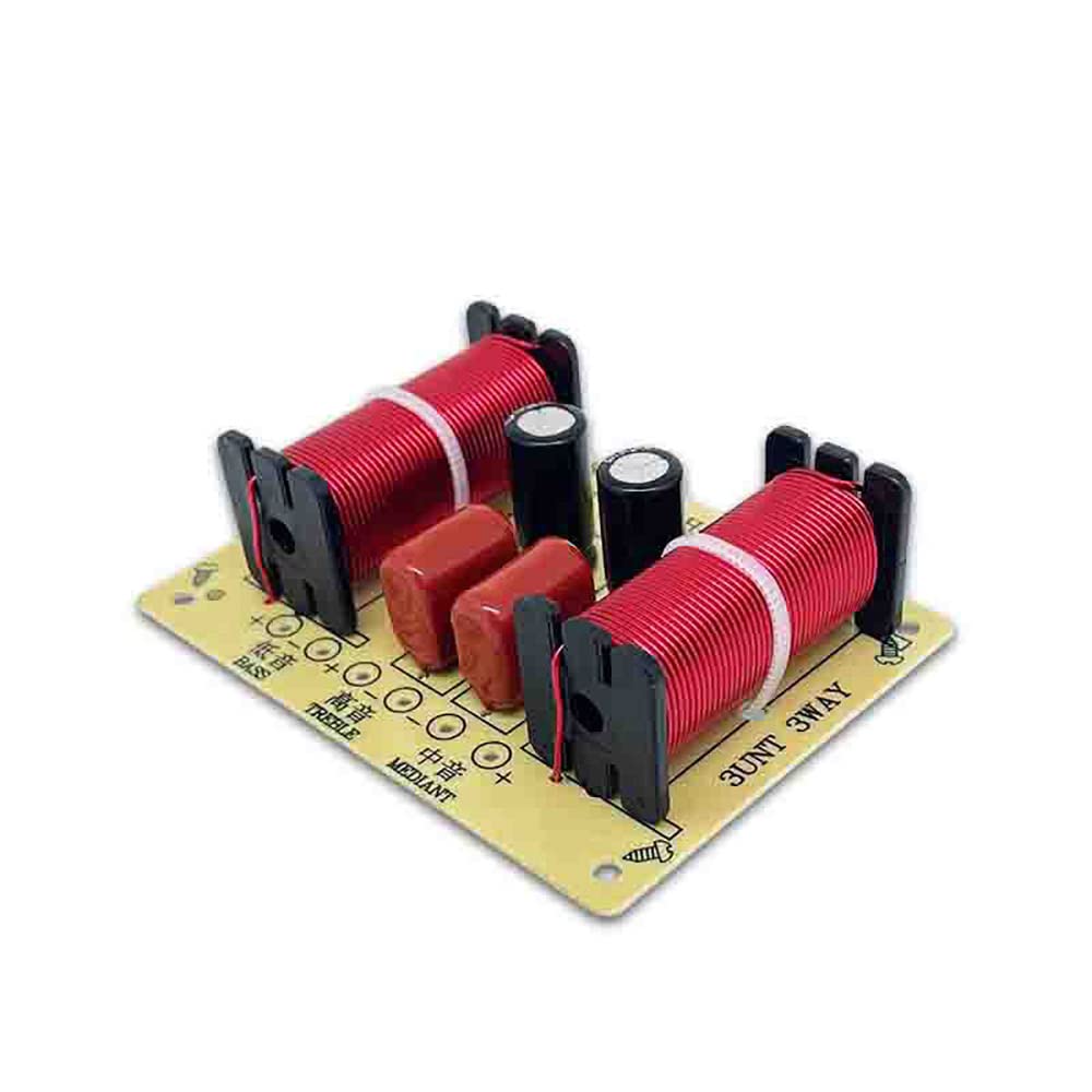 VOANZO 2PCS 150W Speaker Crossover 3 Way Crossover High Medium Low Frequency Crossover 900Hz/4000Hz for HI-FI Bookshelf Speakers Centre Speakers Surround Speakers