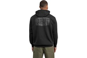 Carhartt Men's Rain Defender Loose Fit Midweight Logo Graphic Sweatshirt