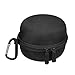 eBoot Black Portable Protective Travel Case for Amazon Echo Dot (2nd Generation) with D Ring Carabiner