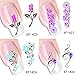 LKE® 48 Design 3D Design Nail Art Sticker Tip Decal Manicure/ Water Nail Art Decal / Tattoo / Sticker （30 sheets）