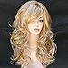 Long Blonde Wigs Synthetic Hair 24inches Curly Wigs Cosplay Costume for women