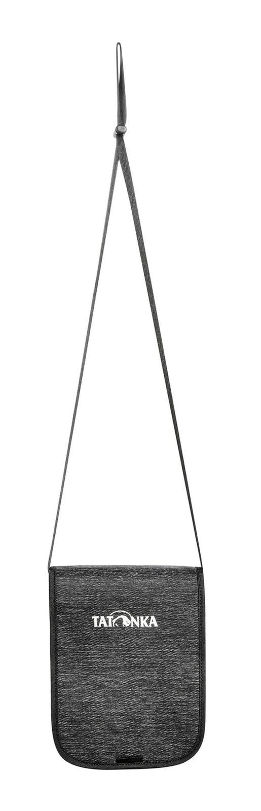 Tatonka Unisex - Adult Hang Loose Neck Pouch, Off Black, 14 x 19 x 1 cm