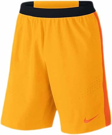 orange nike soccer shorts