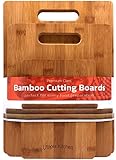 Bamboo Cutting Board 3pc set (3-pc Set) - By Utopia Kitchen ()