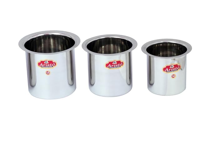 Aristo Stainless Steel Steel Milk Pot (880, 1250, 1600 Mililiters) Silver