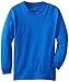Soffe MJ Boy's 8-20 Youth Pro Weight Long Sleeve Tee, Royal, Medium