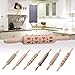 alextreme Christmas Embossing Rolling Pin Christmas Gingerbread Cookies Rolling Pin