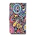 32nd® Design book wallet PU leather case cover for HTC One Max (T6) + screen protector and cleaning cloth - Jellyfish