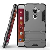 LeEco Le S3 Hybrid Case, LeEco Le S3 Shockproof Case, Dual Layer Protection Shock Absorption Hybrid Rugged Case Hard Shell Cover with Kickstand for 5.5'' LeEco Le S3