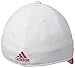 MLS M721Z FC Dallas Men's Structured Flex Jersey Hook Hat, Large/X-Large, White/Red