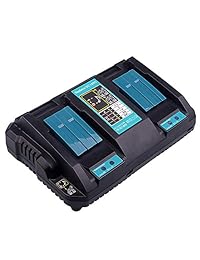 Cargador de batería de litio de repuesto para 14 V a 18 V MAK DC18RC DC18RA BL1830 BL1840 BL1850 BL1820 BL1815 BL1430 BL1440 BL1450