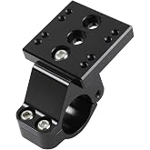 NICECNC AMPS Handlebar GPS Mount 1-1/8" CNC Aluminum, Black | Compatible with Trail Tech Voyager Pro,Compatible with KTM 125-500 XCW XCF-W EXC EXCF TPi 6D 2012-2023,Adventure Trail Enduro