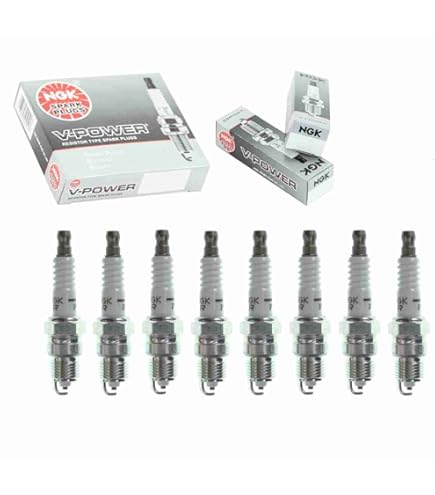 Amazon.com: Set 8Pcs Ngk Racing Spark Plugs Stock 4091 Nickel Core