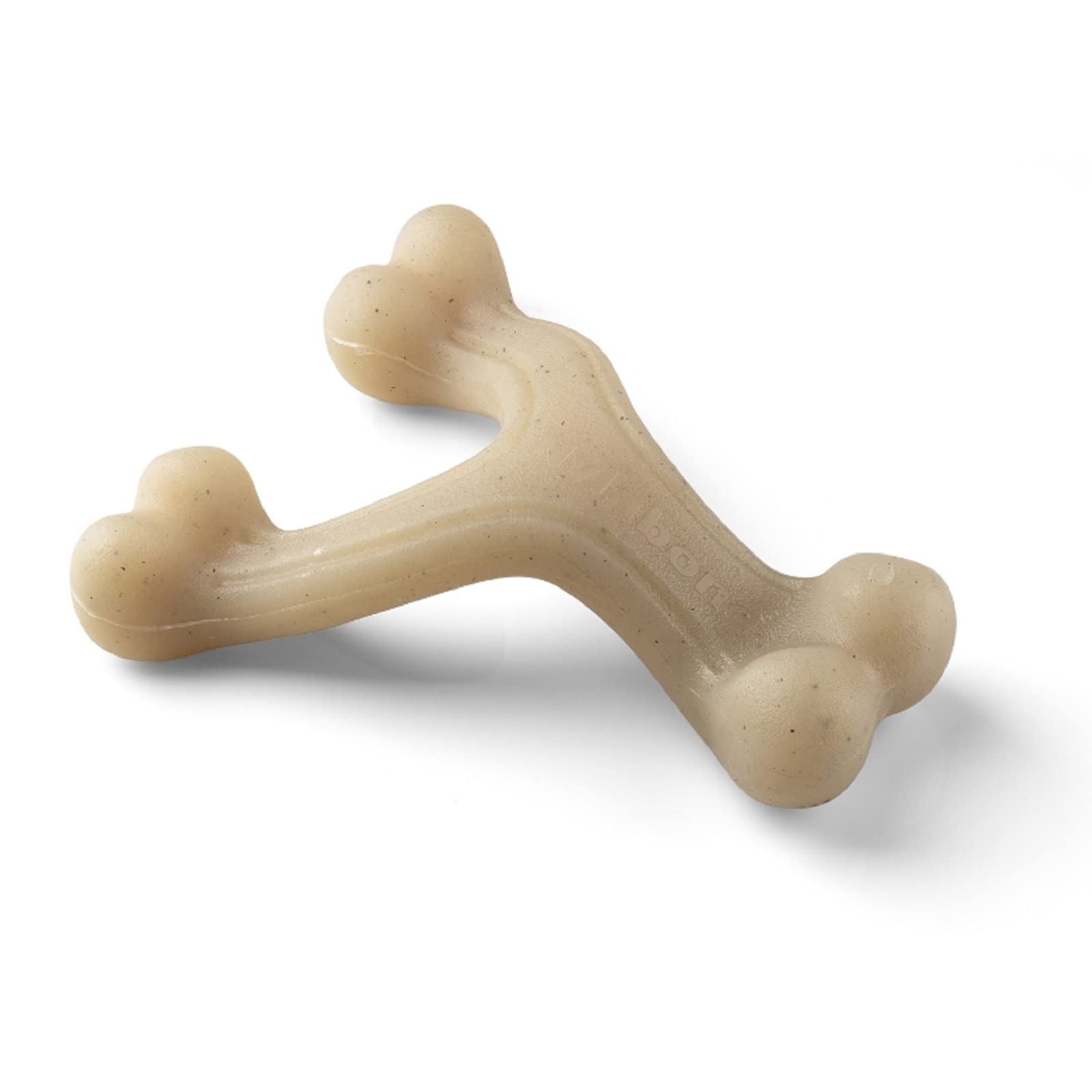 Nylabone Maximum Strength Tough Extreme Gourmet Wishbone Dog Chew Toy, Infused with Extra Chicken Flavour Throughout the Bone, Small, for dogs 0-11kg