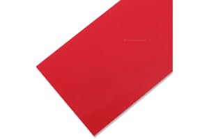 EZSMITH G10 - Knife Handle Spacer Material - (3 x 12 x .030 Inches) - Red