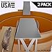 Guarden Humane Mouse Traps that Work – Forget Electronic Mouse Traps and Use a Self-Resetting, Effective, No Poison Mousetrap – Quick Pest Control for Voles, Mice, Rodents and Rats