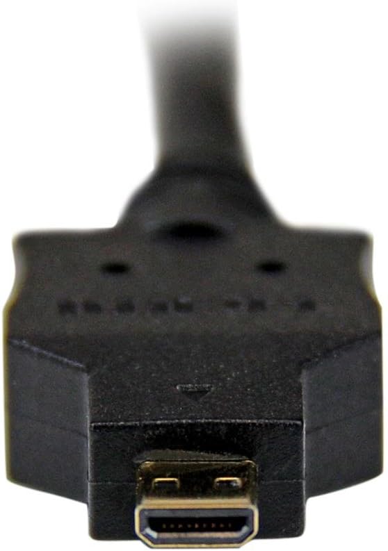 StarTech HDDDVIMM3M 3 m Micro HDMI to DVI-D Cable, M/M, 3 m Micro HDMI to DVI Cable, 19 Pin HDMI (D) Male to DVI-D Male, 1920 x 1200 Video, Black - Image 4